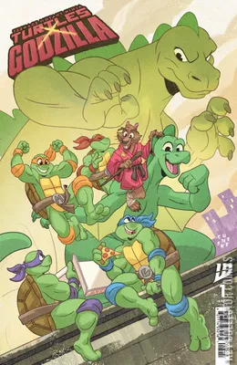 Teenage Mutant Ninja Turtles x Godzilla