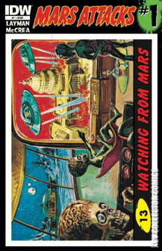 Variant Cover for Mars Attacks #1