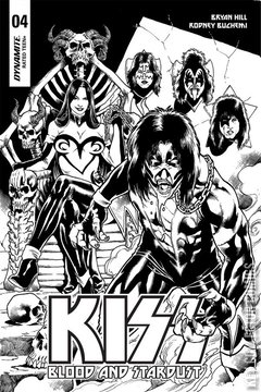 Variant Cover for KISS: Blood and Stardust #4