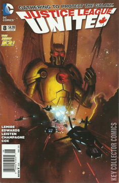 Variant Cover for Justice League United #8