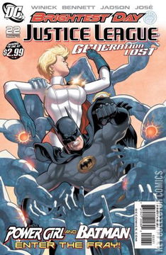 Variant Cover for Justice League: Generation Lost #22