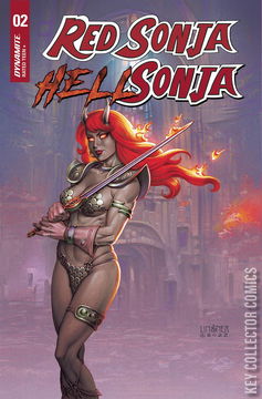 Variant Cover for Red Sonja / Hell Sonja #2
