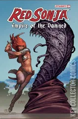 Variant Cover for Red Sonja: Empire of the Damned #4
