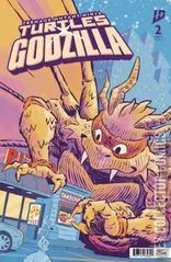 Variant Cover for Teenage Mutant Ninja Turtles x Godzilla #2