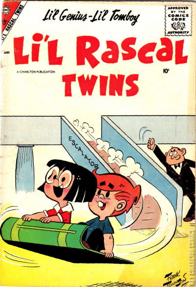 Li'l Rascal Twins #10 Published June 1958 | Key Collect