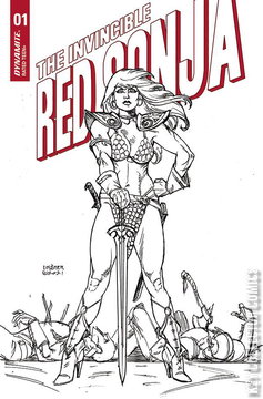 Variant Cover for Invincible Red Sonja #1