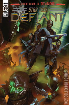 Variant Cover for Star Trek: Defiant #3