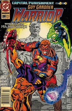 Variant Cover for Guy Gardner: Warrior #28