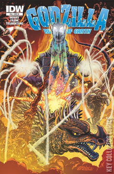 Variant Cover for Godzilla: Rulers of Earth #14