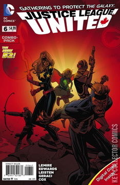 Variant Cover for Justice League United #6