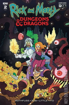 Variant Cover for Rick and Morty vs. Dungeons & Dragons #2