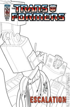 Variant Cover for Transformers: Escalation #5
