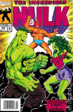 Variant Cover for Incredible Hulk #412