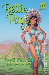 Cover for Bettie Page: Alien Agenda #4