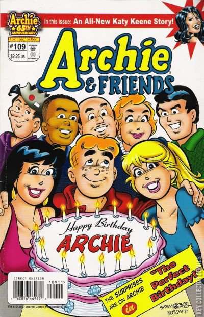 Archie Cc Archie & Friends #109 Published May 2007 | Key Collecto