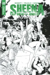 Variant Cover for Sheena, Queen of the Jungle #9