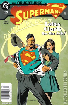 Variant Cover for Adventures of Superman #619