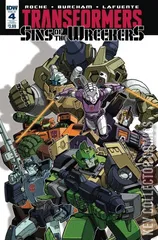 Variant Cover for Transformers: Sins of the Wreckers #4