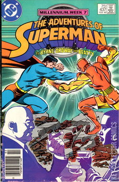 Variant Cover for Adventures of Superman #437