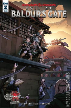Variant Cover for Dungeons & Dragons: Evil at Baldur’s Gate #2
