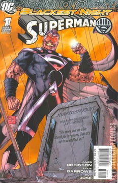 Variant Cover for Blackest Night: Superman #1