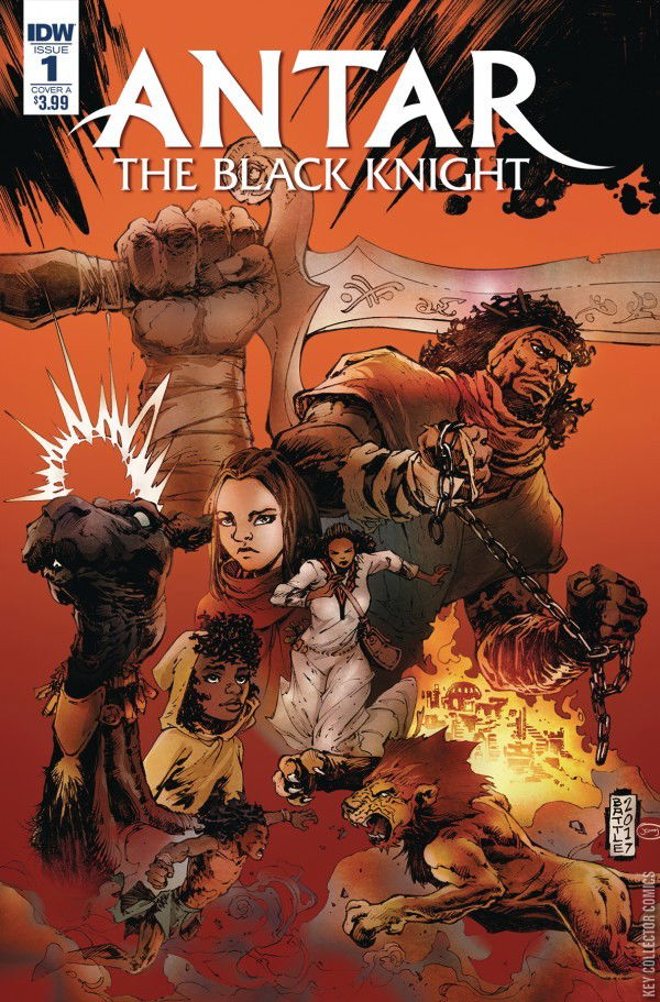 Cover art for Antar the Black Knight #1