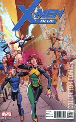 Variant Cover for X-Men: Blue #3