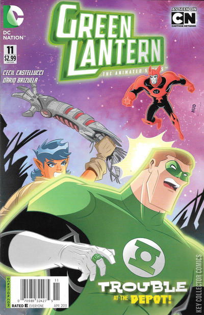 Variant Cover for Green Lantern: The Animated Series #11