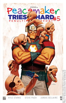 Variant Cover for Peacemaker: Tries Hard #5