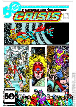 Variant Cover for Crisis on Infinite Earths #11