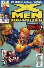 Cover for X-Men Unlimited #16