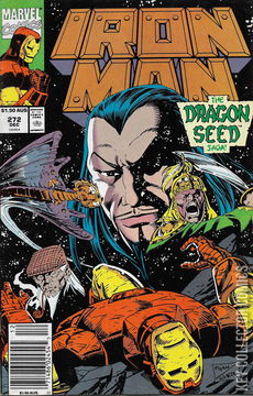 Variant Cover for Iron Man #272