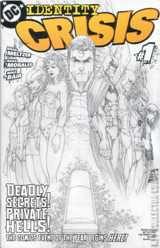 Variant Cover for Identity Crisis #1