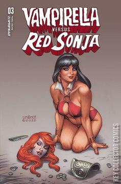 Variant Cover for Vampirella vs. Red Sonja #3