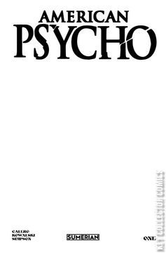 Variant Cover for American Psycho #1