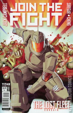 Variant Cover for The Lost Fleet: Corsair #1