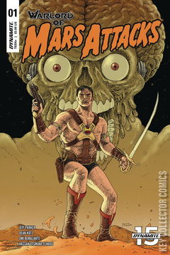 Variant Cover for Warlord of Mars Attacks #1