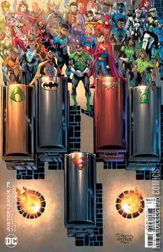 Variant Cover for Justice League #75