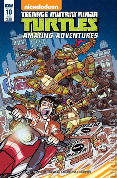 Variant Cover for Teenage Mutant Ninja Turtles: Amazing Adventures #10