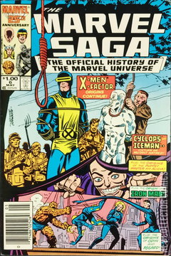 Variant Cover for Marvel Saga: The Official History of the Marvel Universe #6