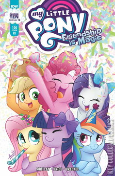 Variant Cover for My Little Pony: Friendship Is Magic #100
