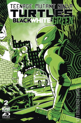 Teenage Mutant Ninja Turtles: Black, White & Green