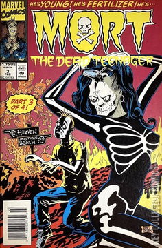 Variant Cover for Mort the Dead Teenager #3
