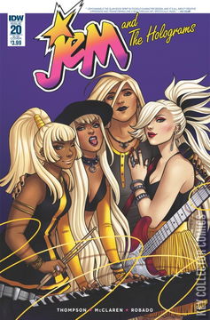 Variant Cover for Jem and The Holograms #20