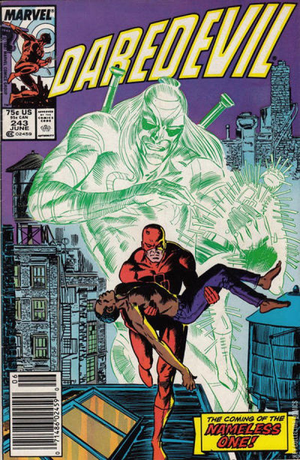 Daredevil #243 Newsstand Published June 1987 | Key Col