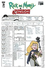 Cover for Rick and Morty vs. Dungeons & Dragons #3