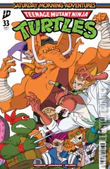 Cover for Teenage Mutant Ninja Turtles: Saturday Morning Adventures #33