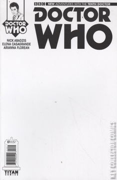 Variant Cover for Doctor Who: The Tenth Doctor #1