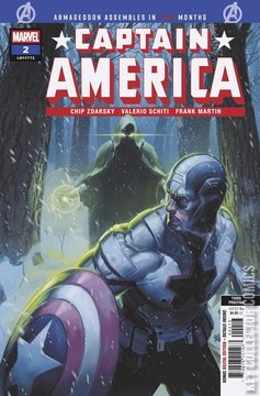 Variant Cover for Captain America #2