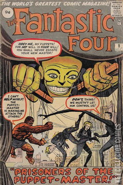 Variant Cover for Fantastic Four #8